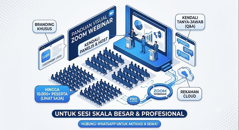 Zoom Webinar 10.000 Peserta